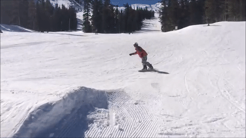 Skier Jib Fail